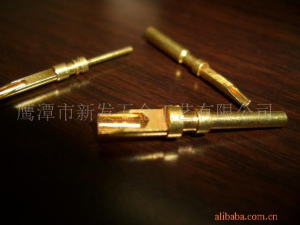 電子插孔，母端，銅針